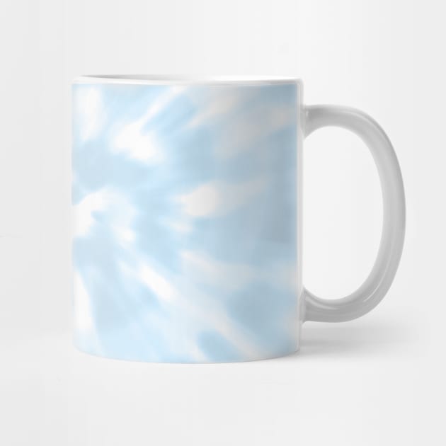 Light Blue Tie Dye - Pastel Blue by YourGoods